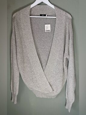 NWT BDG Knit Wrap Sweater Size S-P